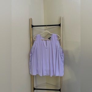 The Limited | 2X | Pleated Tank